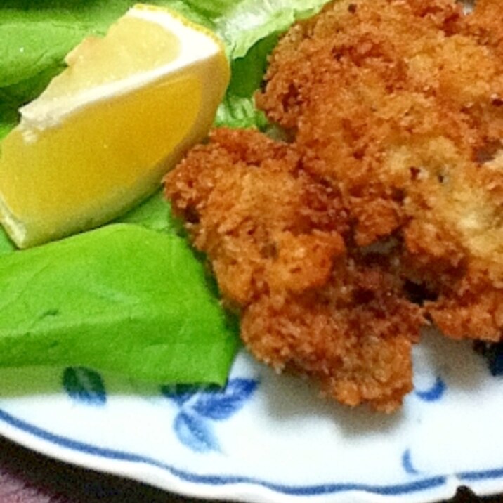 カキフライ簡単アレンジ☆カレー風味でスパイシー！